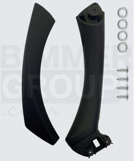 Poignée de porte arrière droite noire pour BMW Série 3 (E90/E91)