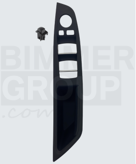Poignée de porte noire côté conducteur pour BMW Série 5 (F10/F11/F07)