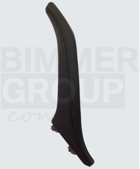 Poignée de porte arrière droite noire pour BMW Série 5 (F10/F11/F07)