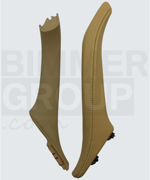 Poignée de porte arrière gauche beige pour BMW Série 5 (F10/F11/F07)