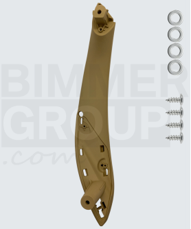 Poignée de porte côté conducteur beige pour BMW Série 3, Série 4, M3, M4 (F30/F31/F32/F33/F34/F36 F80/F82/F83)