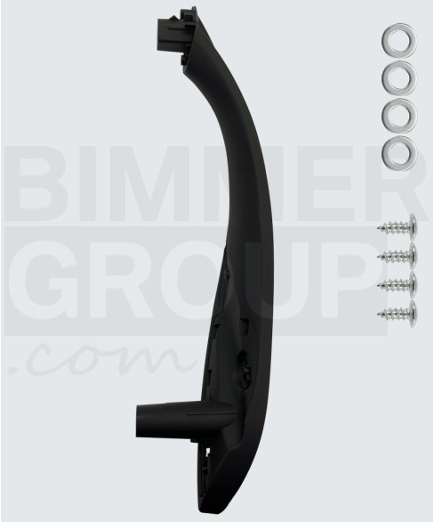 Poignée de porte côté conducteur noire pour BMW Série 3, Série 4, M3, M4 (F30/F31/F32/F33/F34/F36 F80/F82/F83)