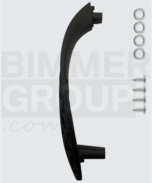 Poignée de porte côté conducteur noire pour BMW Série 3, Série 4, M3, M4 (F30/F31/F32/F33/F34/F36 F80/F82/F83)