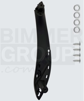 Poignée de porte noire côté passager pour BMW Série 3, Série 4, M3, M4 (F30/F31/F32/F33/F34/F36 F80/F82/F83)