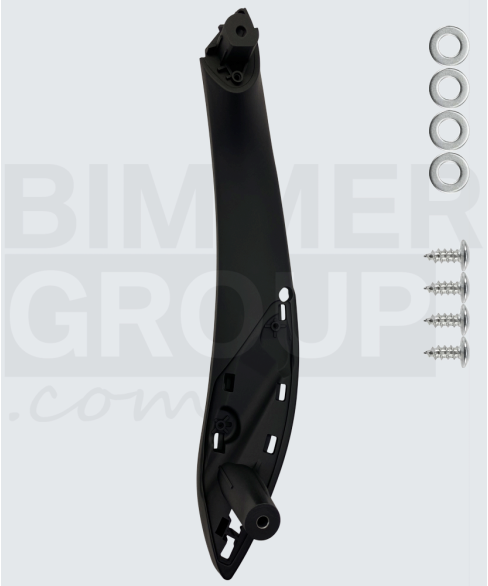 Poignée de porte noire côté passager pour BMW Série 3, Série 4, M3, M4 (F30/F31/F32/F33/F34/F36 F80/F82/F83)