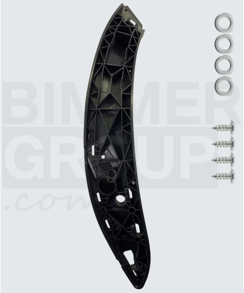 Poignée de porte arrière droite noire pour BMW Série 3, Série 4, M3, M4 (F30/F31/F34/F36/F80)